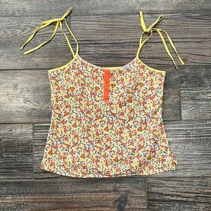 Poison Ivy tie shoulder vintage style tank